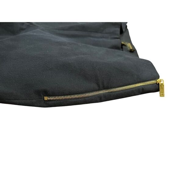 TED BAKER NAVY DENIM PANTS WITH ANKLE ZIPPERS SIZE 3 - Picture 2 of 4